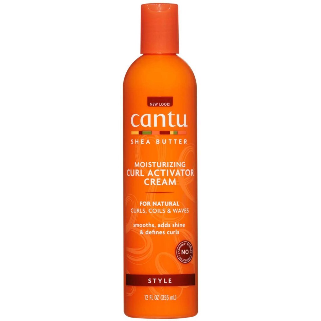 Cantu Shea Butter curly Hair products and  Moisturizing  Cream