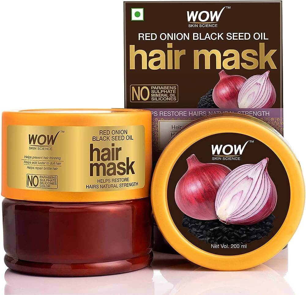 WOW hair products Red Onion Black Seed Oil Hair Mask