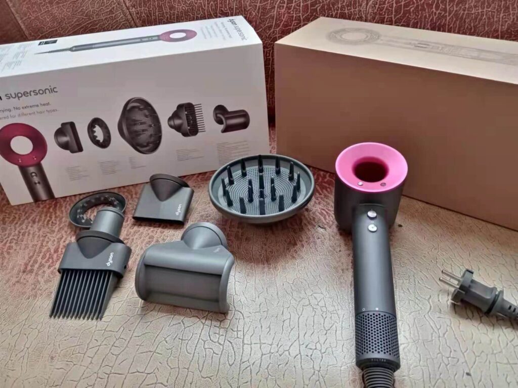 what comes with Dyson hair dryer 