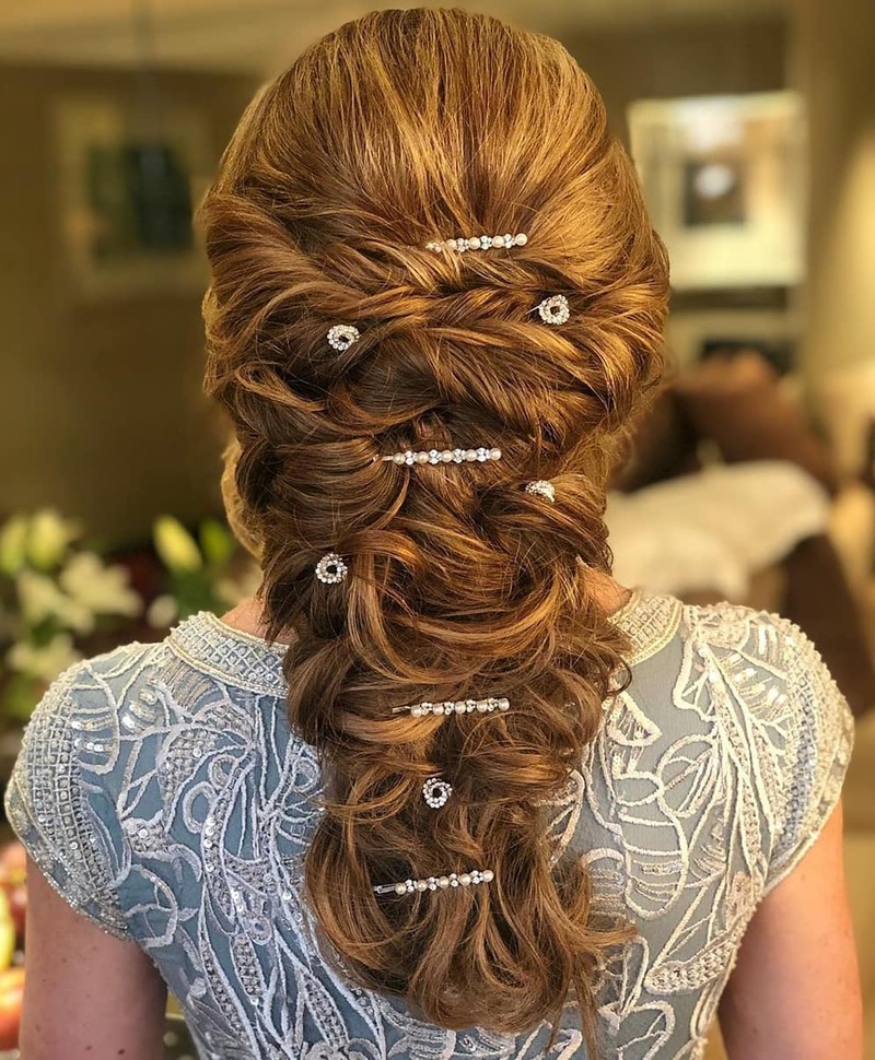  Messy Braid hairstyles for wedding